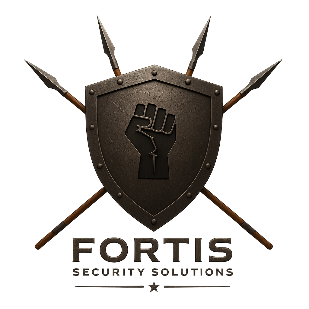 Fortis Shield & Spear Emblem
